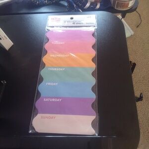 Notebook Mon-fri note keeper